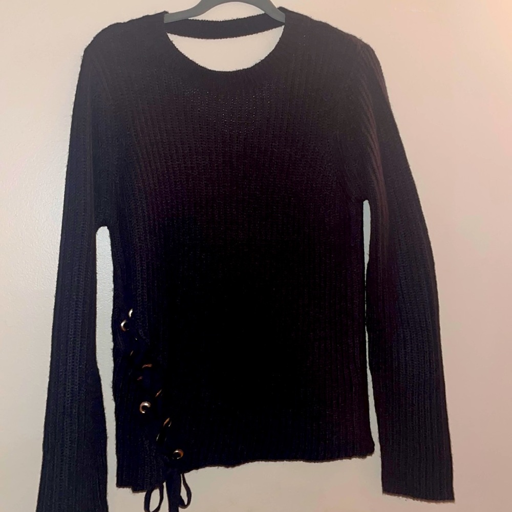 Devoted Luxury Brand Black Sweater